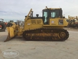 Side of used Komatsu,Used Dozer in yard,Used Komatsu Dozer,Side of used Bulldozer,Back of used Bulldozer,Side of used Komatsu Dozer